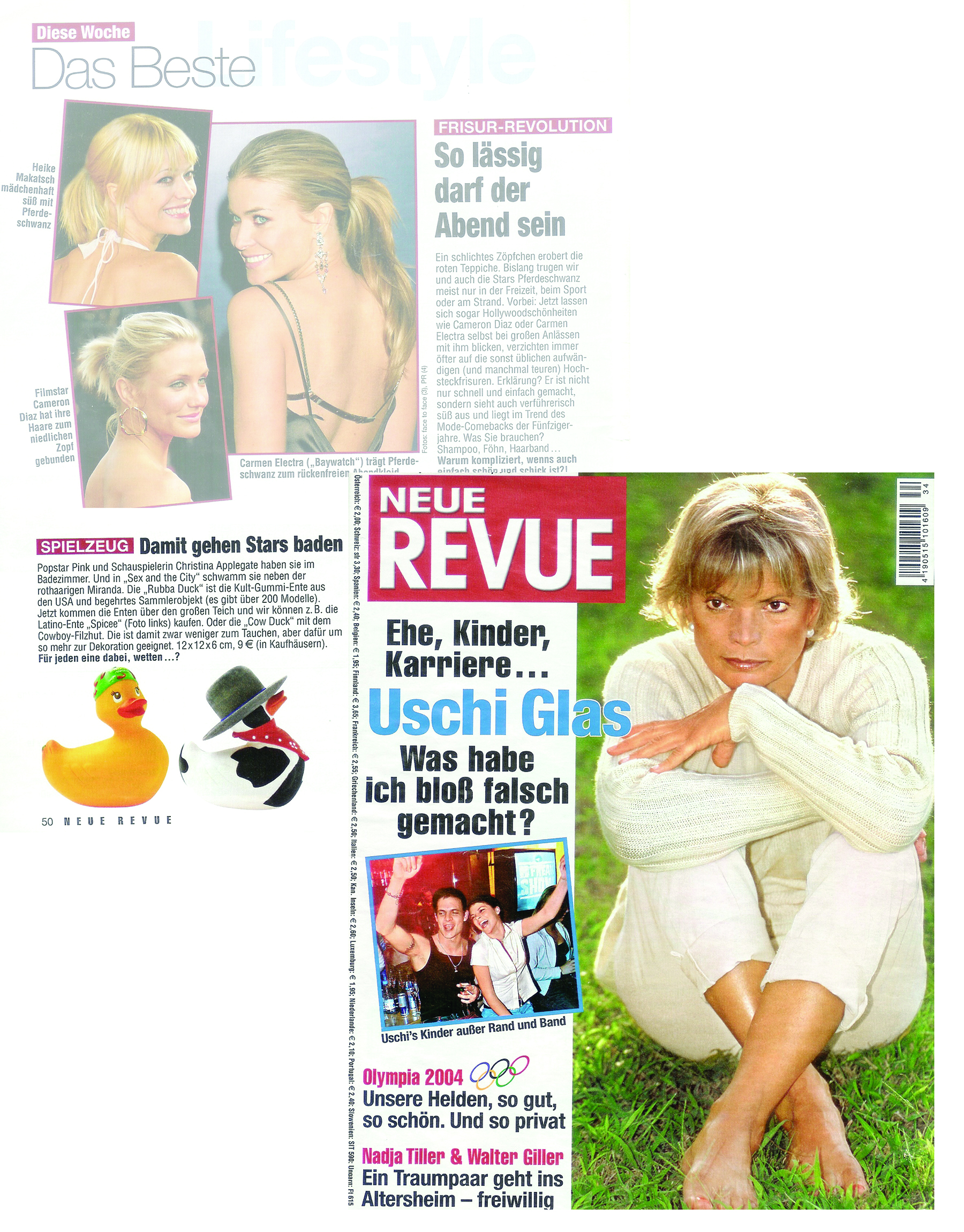 Germany, magazine, NEUE REVUE, rubber duck, rubba ducks