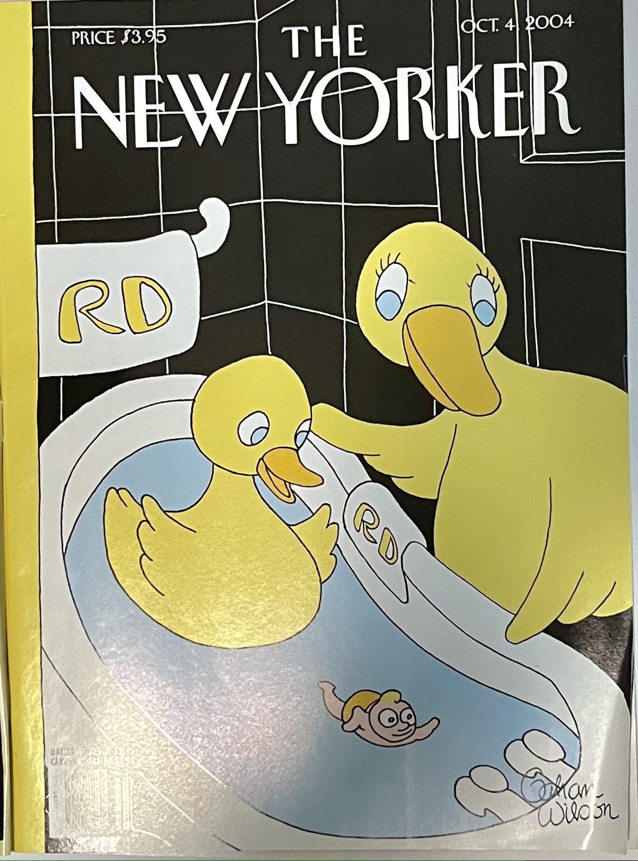 The New Yorker, cartoon, rubber duck, rubba ducks