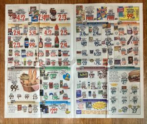 rainbow foods, grocery store, back to school, rubba ducks, pioneer press, star tribune, newspaper, 1999