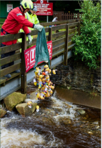 Laxey, Isle of man, island, rubber duck race, rubber ducks, rubba ducks, 