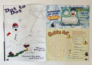 surprises Magazine, national, children's, Rubba Ducks, publication, BOLDT